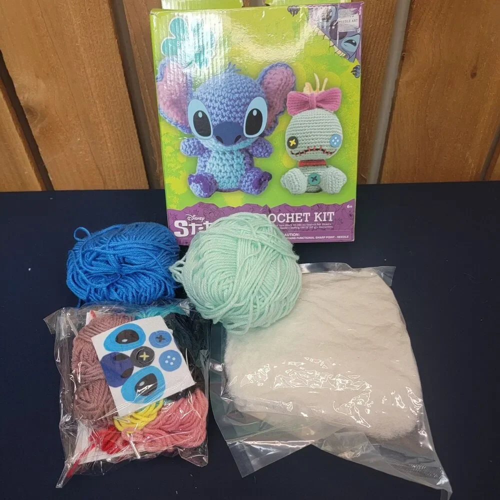Disney Lilo And Stitch ~ Scrump & Stitch Crochet Kit All Included